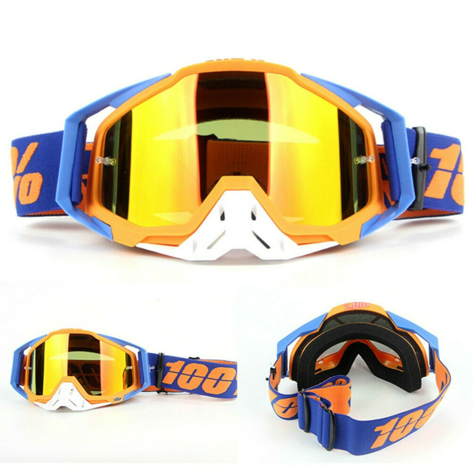 Motocross Adult Goggles ATV Quad Dirt Racing Eye Wear MX Safety Gear Off Road 