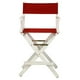 thumbnail image 4 of Tela de Asiento de Respaldo Perfecl Lienzo para Director Silla Color Rojo 52x19cm 52x41cm, 4 of 8