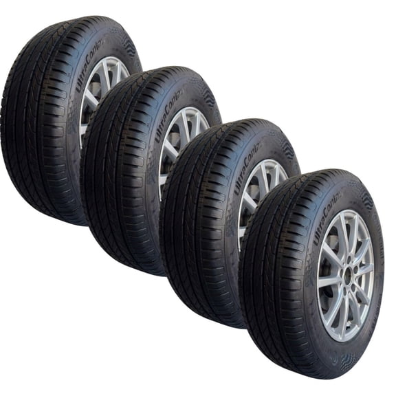 Paquete de 4 llantas 195/65R15 91H modelo ULTRA CONTACT marca Continental