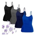 thumbnail image 1 of Pack 4 Blusas De Tirante Microfibra Fresca Basicos De Mujer LOLE  Blusa, 1 of 6