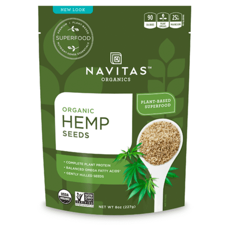 Navitas Organics Organic Hemp Seeds 8 oz - Pack of 5