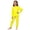 Yellow, variant on JIAYUE Girl Kids Two Piece Pajama Set Soft Stretchy Loungewear Pattern Print Crew Neck Long Sleeve Top With Elastic Waist Jogger Pants Casual Sleepwear For Home Rest Indoor PJS,11-12 Years