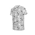 thumbnail image 5 of Honeii Pandas Between Clouds and Stars Print Kids Boy T-Shirt,Breathable Round Neck Tee,Stylish Summer Tee for Boys, for Outdoor Activities and Casual Wear, 5 of 7