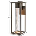 thumbnail image 6 of Hinkley Lighting - Coen - 6.5W 1 LED Outdoor Large Wall Lantern In Modern, 6 of 13