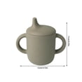 thumbnail image 3 of Silicone Sippy Cup for Babies and Toddlers with Soft Spout, Duckbill Training Cup, Leak Proof and Drop Resistant, BPA Free Dishwasher Baby Drinking Cup, 3 of 6