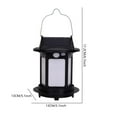 thumbnail image 3 of Lámparas colgantes solares con sensor de movimiento para exteriores, luces de camping, alimentadas por batería recargable, decoración luminosa para porches, jardines, patios y patios, 3 of 5