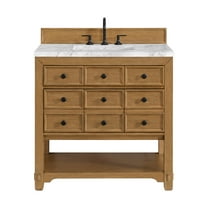 James Martin Vanities 505-V36-3Car Malibu 36" Free Standing Single Basin Vanity Set -