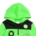 thumbnail image 2 of PJ Masks Gekko Little Boys Fleece Half Zip Hoodie Toddler to Little Kid, 2 of 5