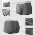 thumbnail image 2 of Jamicy Men's Underwear Briefs Gift for Men Men Cotton Breathable High-Elastic Men's Trunks Underwear Cotton Boxer Briefs Underpants, 2 of 7
