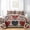 Romantic Folk Heart, variant on 2/3-Piece Heart Floral Watercolor Botanical Quilt Set, 1 Quilt + 1/2 Pillowcases, Soft Breathable Comfortable Lightweight, Hypoallergenic, Christmas, Bedspread Bedding Room Decor