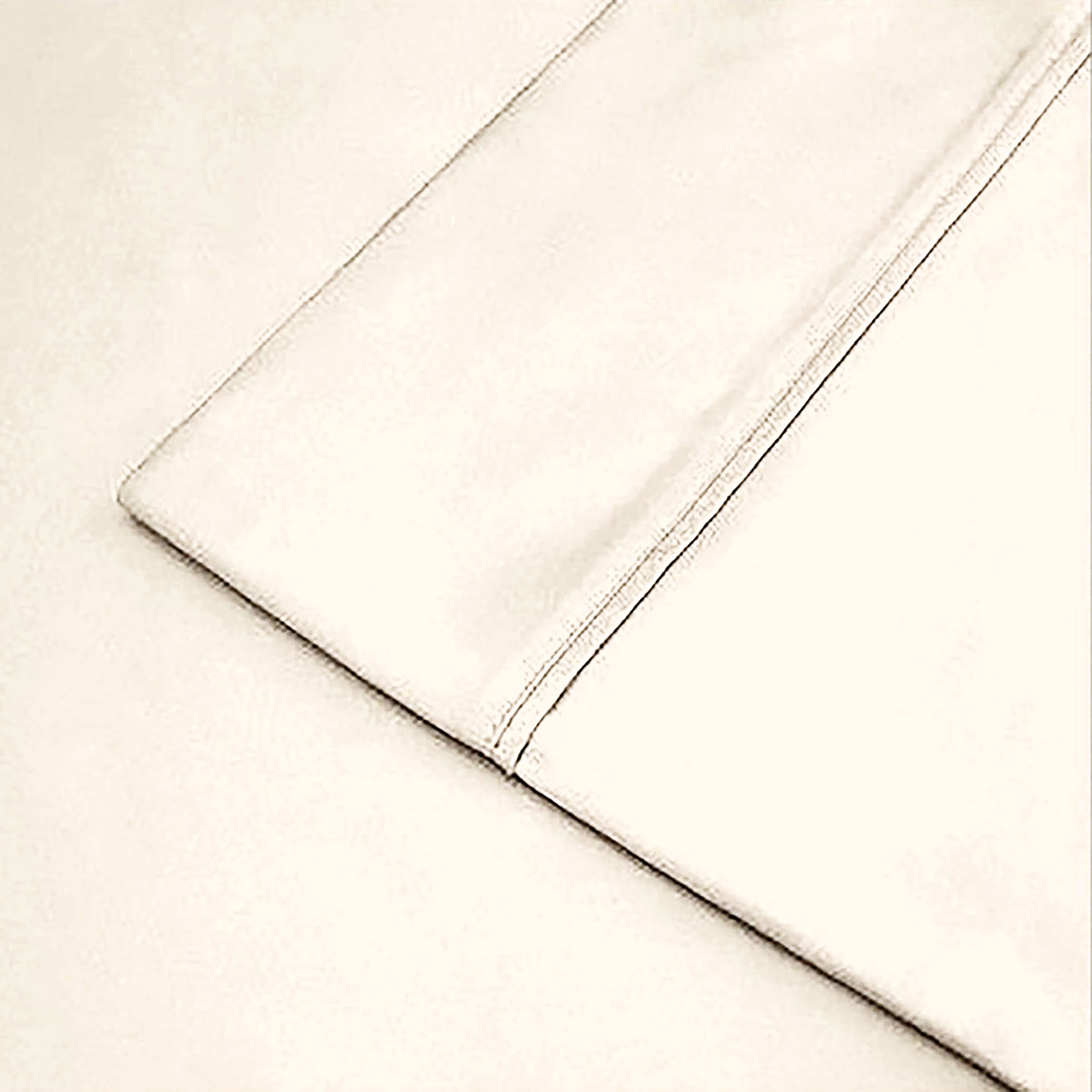 Linum Home Textiles Off-White Cotton Pillowcase, King, (2 Count)