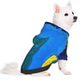 thumbnail image 3 of Bingfone Rainbow Colored Dog Clothes Hoodie, Pet Winter Coat,Puppy Sweatshirts For Small Dogs Boy Girl,Suitable For All Breeds-Xx-Large, 3 of 9