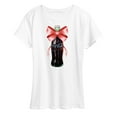 thumbnail image 3 of Coca-Cola - Vintage Coquette Coke Bottle - Ladies Short Sleeve Graphic T-Shirt, 3 of 5