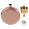 thumbnail image 1 of HEALEEP Flacon à Vin Portable en Acier Inoxydable Rose pour Usage Extérieur Léger et 6.3 x 4.5 x 2 Pouces, 1 of 8
