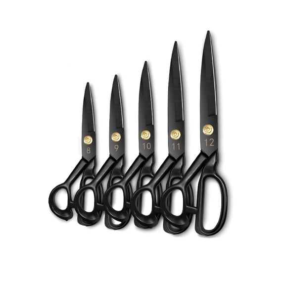 EXLEAF Fabric Scissors Professional 11 inch Heavy Duty Scissors for Leather Sewing Shears for Tailoring Industrial Strength High Carbon Steel Tailor Shears Sharp for Home Office Artists Dressmakers