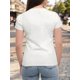 thumbnail image 2 of Women'S Black And White T-Shirt Printed with LOVE, Flowers, Romantic Style Pattern, Round Neck, Trendy New Spot, Short Sleeve, Birthday, Valentine'S Day Gift For Adult, Men, Women, Teen, Teenager, Ad, 2 of 6