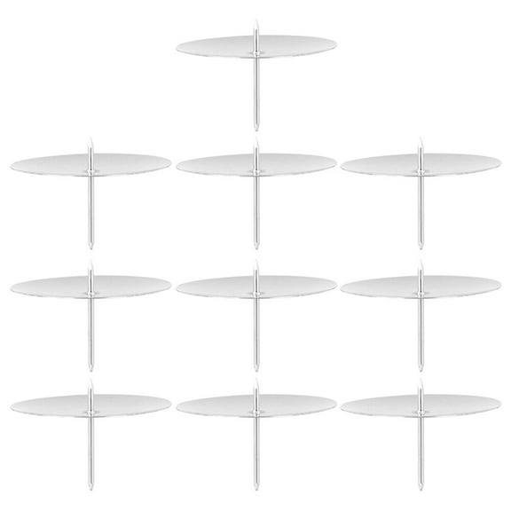 MERRYHAPY Metal Candelabra Stands Set of 10, Stable Candle Holders for Parties and Home Decor