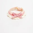 thumbnail image 3 of Serviette de Salive Tricotée à la Main Nœud Papillon Mignon Chaton Chat Chiot Collier Réglable Décoration pour Chien Accessoires pour Chien, 3 of 4