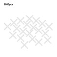 thumbnail image 2 of Tuilers Plombier, 2000pcs Céramique Tuiler Entretoise Céramique Tuiler Outil Céramique Tuiler Entretoise Design Rationalisé, 2 of 8