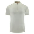 thumbnail image 2 of Fanxing Mens T Shirt Short Sleeve Big and Tall Men Basic Tee Tops Classic Muscle Workout Gym Shirts Army Green,L, 2 of 8