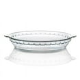thumbnail image 3 of Assiette Ronde de 10 Pouces en Verre Trempé Résistant à la Chaleur avec Doubles Poignées - Transparente, Durable, Compatible Four/micro-Ondes pour la Cuisson et le Service - Idéale pour les Cadeaux d'Entreprise, les Anniversaires et l'Usage Quotidien (18, 3 of 5