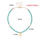 thumbnail image 4 of Bohemio hecho a mano de cuentas collar gargantilla ajustable colorido Seashell Surfer Collares Playa Pooka Boho Trendy Gargantilla Collar de moda de verano, 4 of 8
