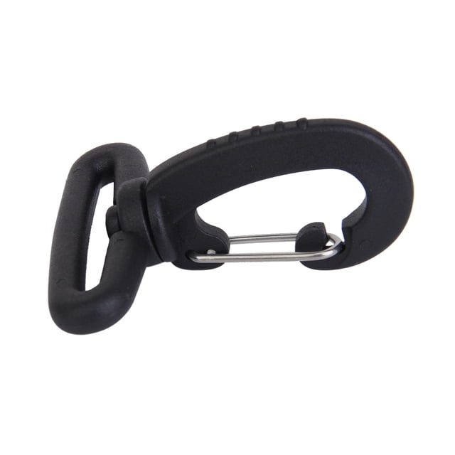 Percha de La Hebilla Del Gatillo de Los Clips Plásticos de Los Ganchos Del Perro de 38m M para El Bolso de La Del Bolso Zulema Plástico 38mm Rotary Correa Mochila Bolsa Gancho Corchete Clip Hanger Negro