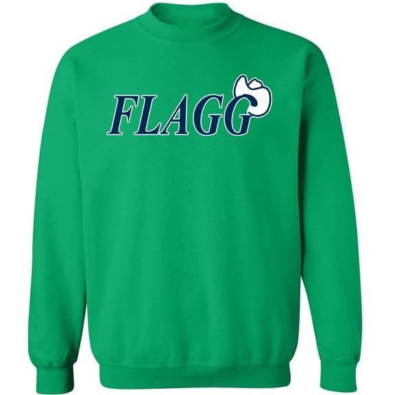 Dallas Flagg Dallas Old School Logo Crew Neck Sweatshirt