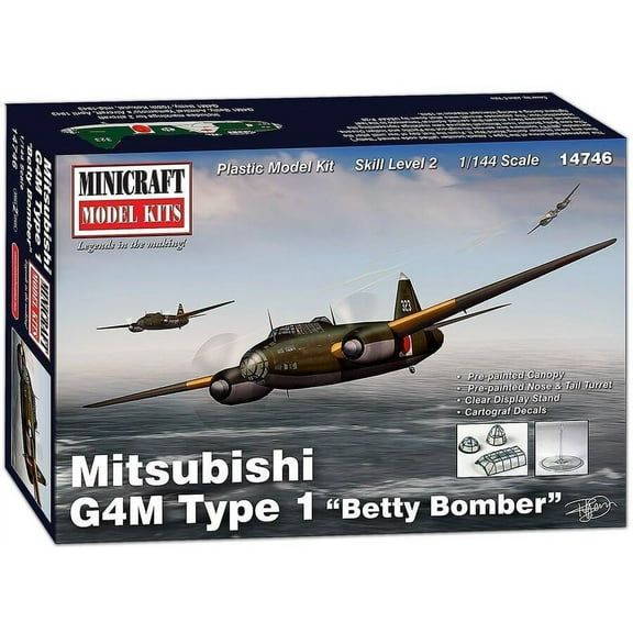 Japanese Mitsubishi G4M Type 1 "Betty Bomber" New
