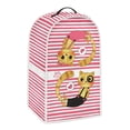 thumbnail image 2 of HELLHERO Blender Dust Cover 1Set Easy to Clean Fitted for Household, Duo Cat Comic Stripes Backpack, 2 of 5