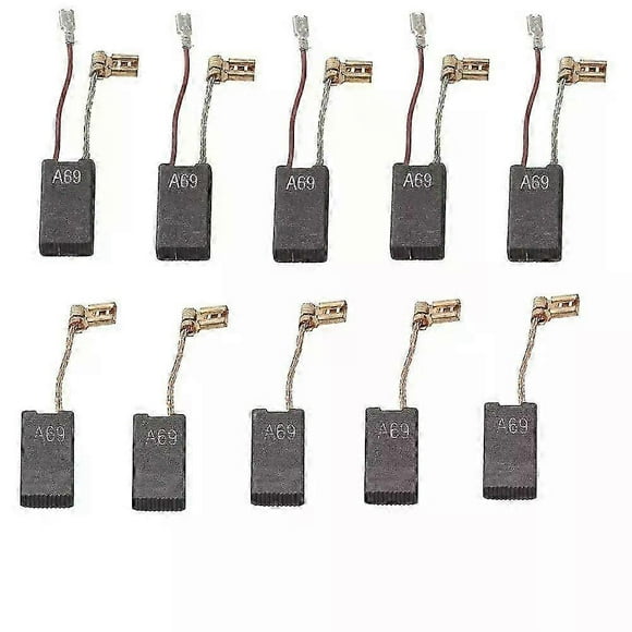 10Pcs For Bosch Carbon Brushes For GBH 5-40 DCE GSH 5-CE GSH 5 E GBH 5-40 DE Drill Rotary Hammer Spare Parts