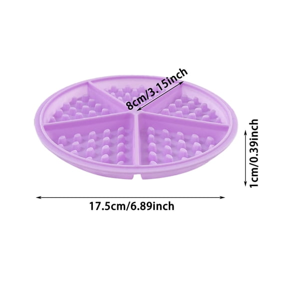 Leatfisat Silicone Waffle Molds, 5 Cavity Waffle Molds Nonstick Waffle Maker Baking Molds Reusable Muffin Mould For Diy Waffle Cake