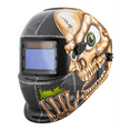 thumbnail image 2 of Titan 41279 Auto Darkening Solar Powered Welding Helmet with Skull Graphics, 2 of 3
