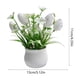 thumbnail image 3 of Uuiauoio Small Artificial Plants Mini Easter Egg Plants in Pot, Faux Greenery Potted with Fake Easter Eggs and Flowers for Table Home Office Desk Shelf Decor, 3 of 6