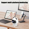 thumbnail image 5 of Surveillance Camera HD Outdoor Surveillance Camera Humanoid Detection Alarm Motion Detection Alarm Home Security Camera,New Release,Vsgery,White, 5 of 6