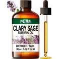thumbnail image 1 of Aceite Esencial KUKKA Salvia Esclarea 30 mL 100% Puro para Cabello y Piel, 1 of 6