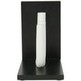 thumbnail image 6 of CosmoLiving by Cosmopolitan 6" Layered U-Shaped Abstract White Wooden Bookends with Black Stands (Set of 2), 6 of 11
