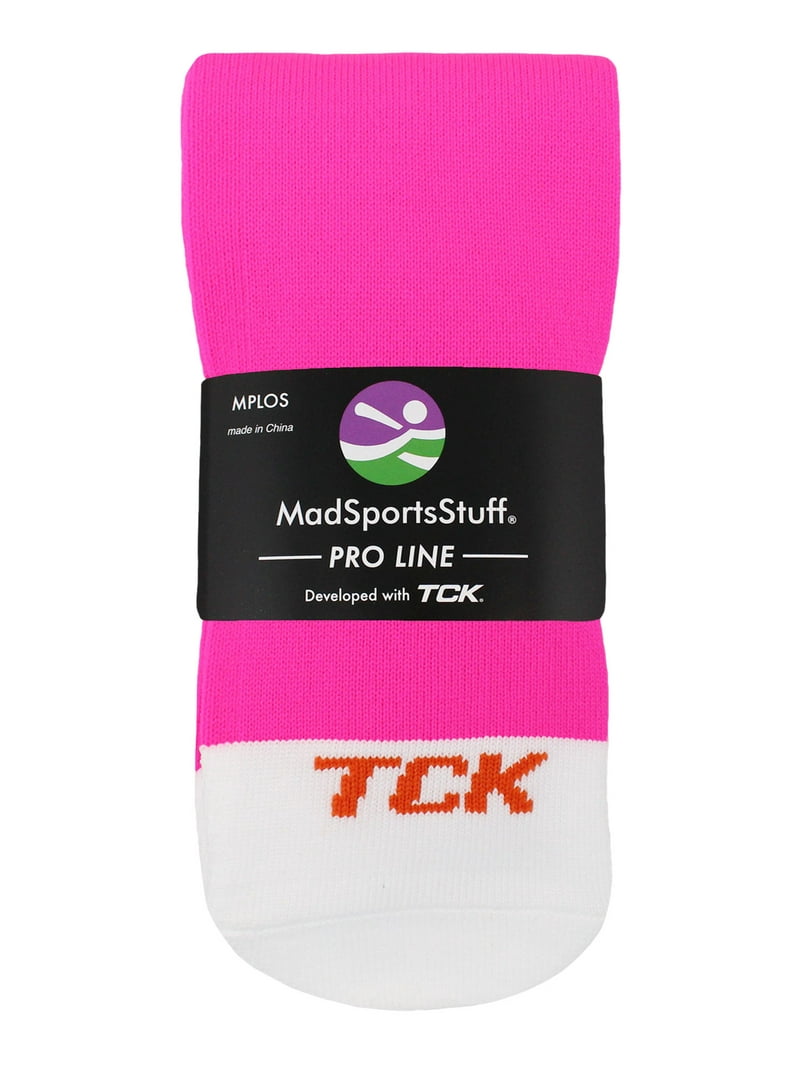 Pro Line Over the Calf Volleyball Socks (Neon Pink, Medium