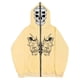 thumbnail image 2 of Sudadera de calavera oscura Y2K europea y americana, sudaderas con capucha para hombres y mujeres, sudadera gótica para parejas Harajuku, sudadera de Cremallera larga de gran tamaño, 2 of 5