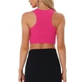 thumbnail image 3 of INSPIRE CHIC Sleeveless Summer Tank Top for Women's Casual Tee XL Hot Pink, 3 of 6
