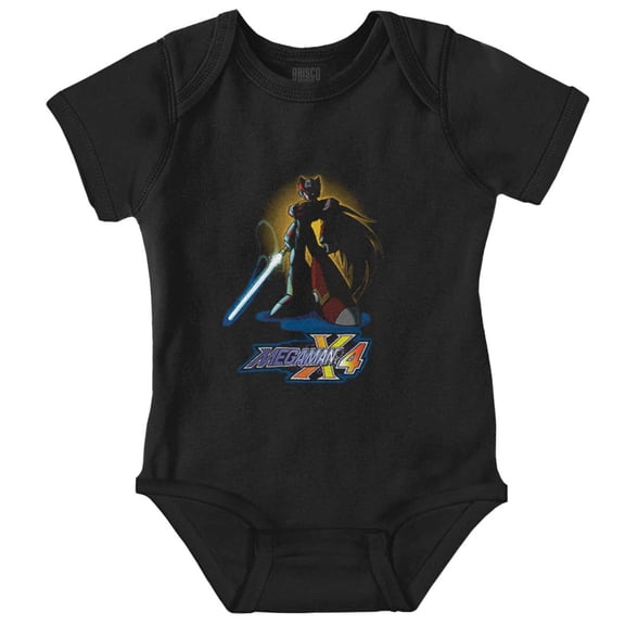 Mega Man X4 Zero Blade Z-Saber Romper Boys or Girls Infant Baby Brisco Brands NB