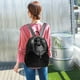 thumbnail image 3 of Mochila Negra De Moda Para Mujer, Mochilas De Cuero Pu Con Colgante De Oso, Bolso De Hombro De Alta Capacidad Para El Trabajo Escolar, Novedad De 2021 Advancent AP005777-00, 3 of 6