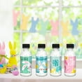 thumbnail image 4 of Etiquetas adhesivas de conejito de Pascua para botellas de agua | Juego de 6 piezas para decorar fiestas de Pascua | Pegatinas autoadhesivas de papel impermeables para bebidas, regalos y, 4 of 6