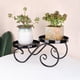 thumbnail image 2 of 2 Nivel de planta Stands Soportes Contenedor Superficie a prueba de herrumbre Potts Potts Potenciales Plantas Estantes Rack para, 2 of 8