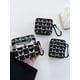 thumbnail image 2 of 1pc Black Heart Printed Soft Protective Cover With Hook, Shockproof Earphone Case Compatible With Airpods 1/2, Airpods 3, Airpods Pro, Airpods Pro2, 2 of 4