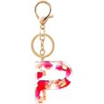 thumbnail image 1 of Letter Keychain,26 Letters A-Z Decorative Letter Keychain,Name Keychain for Women Girls Men Teenager Gift, 1 of 2