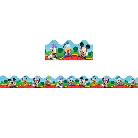 UPC: 0073168281390 | Eureka Mickey Mouse Clubhouse Characters Deco Trim (37 x 2.25) EU-845140