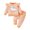 Orange, variant on Bxsruta Toddler Kids Outfits Long Sleeve Sweatshirt Pants Set Duck Applique Casual Playwear