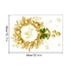 thumbnail image 3 of Adhesivo Electrostático de Cristal con Huevo Dorado y Corona Navideña para Decoración de Ventanas de Restaurantes, 3 of 6