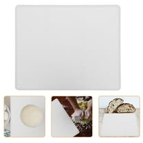 MEIBUTYUP Home Users Baking Mat White Silicone 1Pcs 19.7x15.7in